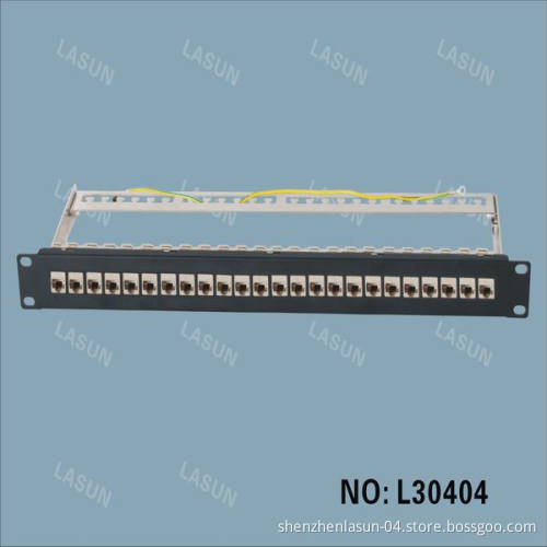24 Ports FTP Patch Panel with Bar